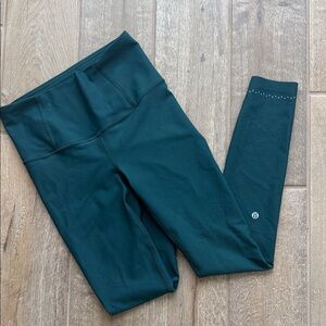 Lululemon Athletica Dark Teal Leggings
